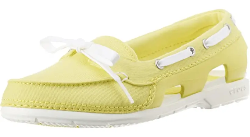 Women Crocs that look like Sperry