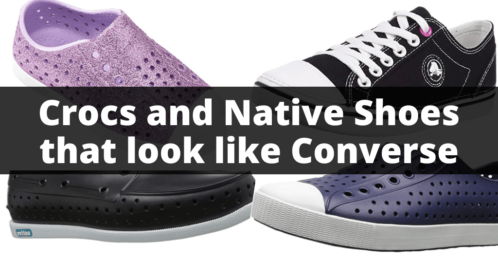 Different Crocs and Native shoes types